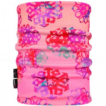 Buff Origami Flock Calentador Polar Reversible, Mujer, Rosa