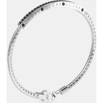 Pulsera Guess Legacy de acero y cristales