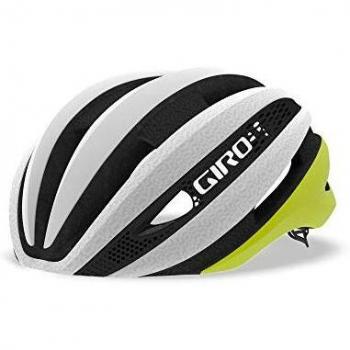 Giro Synthe MIPS Casco de Carretera, Unisex, Citron/Blanco, L