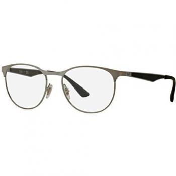 Ray-Ban 0Rx6365 Monturas de gafas, Gunmetal Top on Brushed Gunmet, 51 Unisex-Adulto
