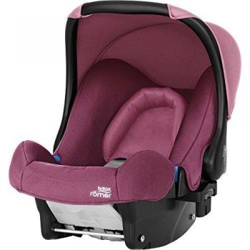 Britax Römer Silla de coche Nacimiento - 13 meses, 0 - 13 kg, BABY-SAFE Grupo 0+, Wine Rose