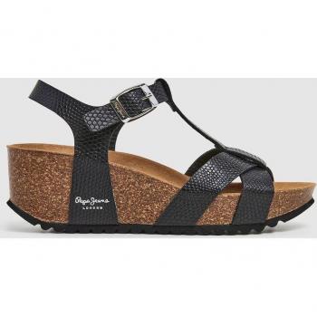 Pepe Jeans - Sandalias de cuña con tiras cruzadas