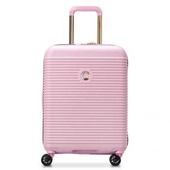 Maleta Delsey Freestyle CABINA SUITCASE CARRY-ON - S SLIM (55 CM) Rosa, 37L, Trolley Cabina Slim, 4 Ruedas Dobles