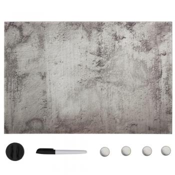 Pizarra de vidrio magnética para pared Day and Night 60x40 cm
