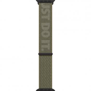 Apple Watch Nike Sport Loop Band (45mm) - Sequoia/Pure Platinum