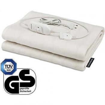 Manta Eléctrica Monzana® 150x80cm 60W con 3 Niveles de Calor, Lavable hasta 40°C