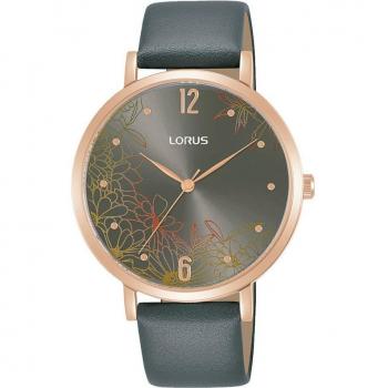 Lorus Woman RG294TX9 - Reloj Analógico de Mujer con Brazalete de Piel de Vaca