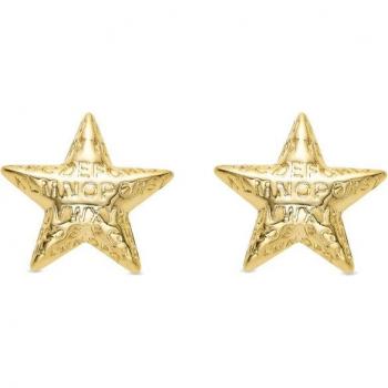 Pendientes de oro amarillo de 18K modelo Bubal de Luxenter
