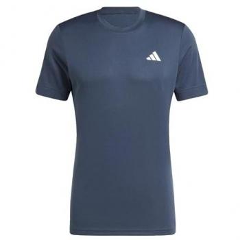 Camiseta Adidas Freelift de Manga Corta para Hombre - Azul Oscuro, Máxima Transpirabilidad, Talla XXL