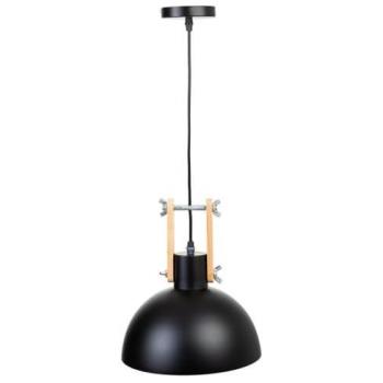 Lámpara de Techo Wanderlust Deco Metal Negra 25x25x32 cm