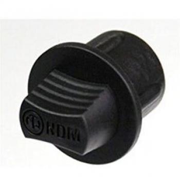 Conector macho falso Neutrik NDM para XLR, tapa de protección negra