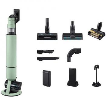 Aspiradora Escoba Samsung Bespoke AI Jet Ultra 2 Baterías 160 Min Clean Station 400 AW VS90F40EEM - Menta