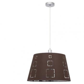 Lámpara Colgante Celaya 1xe27 Marrón Regx40d de FABRILAMP