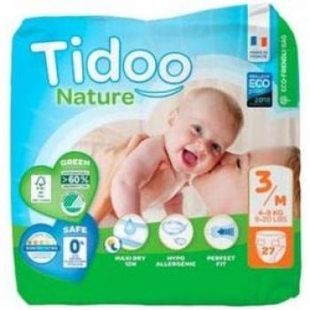 PAÑALES 27 UND.TALLA 3 4/9 KG ECO