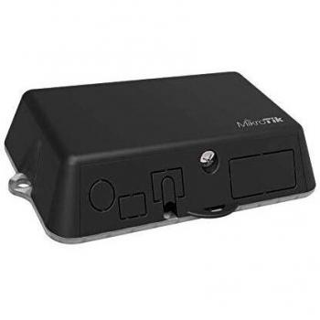 MikroTik LtAP Mini Router con CPU de 650MHz, RAM de 64MB, LAN y Wireless 2.4GHz 802.11b/g/n, Modem LTE No Incluido RB912R-2nD-LTm