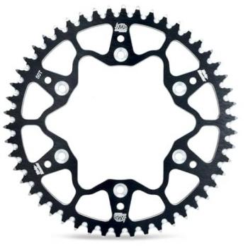 Corona de Cadena Moto Master 520 Aluminio 42 Dientes Negro para YZ/YZF