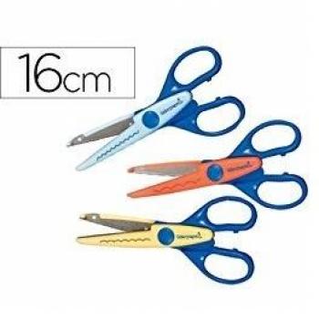Liderpapel TI01 - Tijera escolar para manualidades, 16 cm, 24 unidades
