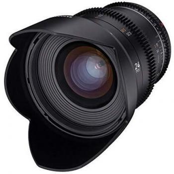 Samyang VDSLR 24mm T1.5 MK2 MILC Objetivos para cine Negro