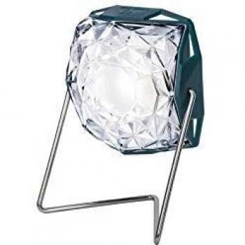 Lámpara LED solar Little Sun Diamond con soporte y diseño elegante