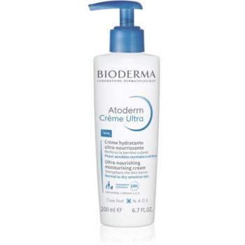 Bioderma Atoderm Crème Ultra Nourishing Body Cream for Normal to Dry Sensitive Skin Fragrance-Free 200 ml