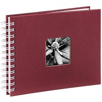 Hama Fine Art Cartón, Papel Burdeos álbum de foto y protector - Álbum de fotografía