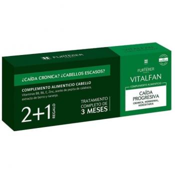 René Furterer Vitalfan Food Supplement for Progressive Hair Loss 3 x 30 Capsules