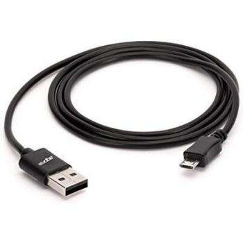 Approx APPC38 - Cable USB a Micro USB, Color Negro