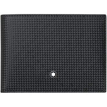 Mont Blanc Extreme Dinero Bolsa Wallet 6 CC Monedero, color negro