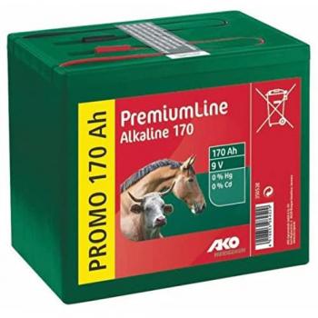 Batería Alcalina 9V 170 Ah - Pila Seca Kerbl 350528