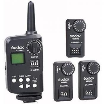 Godox Ft-16s de disparo de flash remoto inalámbrico Control de Potencia 1x transmisor+3x receptor para Neewer Godox TT850 V860 etc flash Speedlite