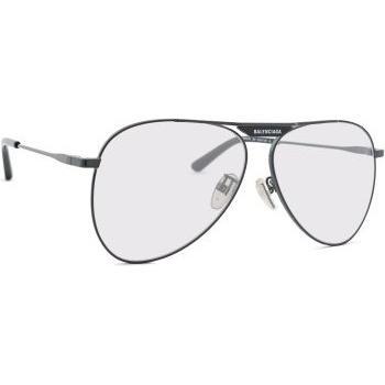 Balenciaga BB0244S 004 62 Sunglasses, Male, Gray, Size: 62 MM Black/Light Grey