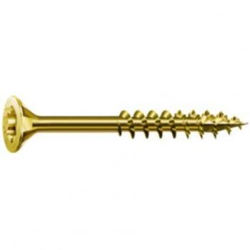 Tirafondos Cabeza Plana Torx Yellox 6 x 160 mm - 6 Uds. Spax