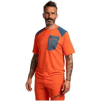 Camiseta de montaña para hombre Trangoworld Trx2 Pro Short naranja manga corta (M)