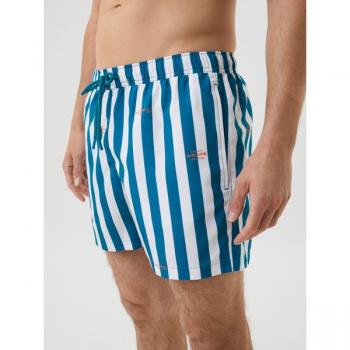 Borg Print Swim Shorts Multi, L