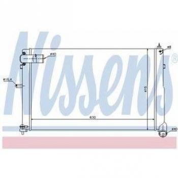 Nissens 61308 Refrigerantes del Motor