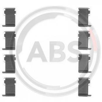 ABS 1162Q Kit de Accesorios, Pastillas de Frenos