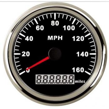ELING warranted GPS velocímetro odómetro 160 MPH para coche motocicleta Tractor Camión con retroiluminación 85mm 12V/24V