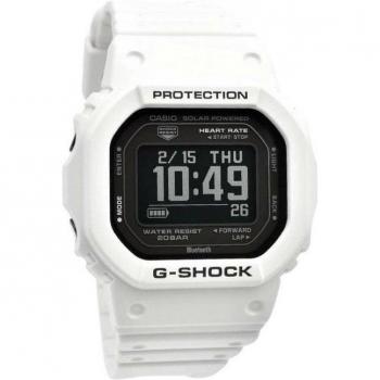 Casio G-Shock G-Squad Men's Digital Watch with Bluetooth, Solar Power, Bio-Based Resin, 200M Water Resistance - DW-H5600-7 Black