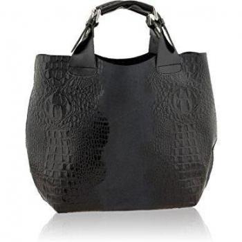 Constanza Bolso asa de mano Negro Única