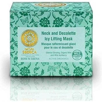 Natura Siberica mascarilla lifting helada para cuello y escote 120ml