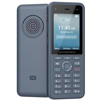 Teléfono IP Inalámbrico Grandstream WP836, 3 Líneas, Pantalla LCD, Wi-Fi Doble Banda, Resistente al Agua IP67