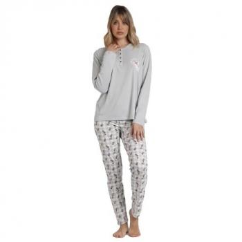 Pijama largo de mujer Disney de punto azul con manga larga y diseño de Daisy You Are so Beautiful