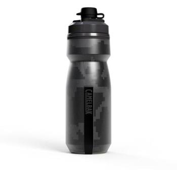 Bidón Camelbak Podium Dirt Series Chill 620 ml Negro Cosmos con diseño de camuflaje digital