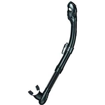 SEAC 0840022 Vortex Tubo Seco de Buceo y Diseño Italiano, Unisex Adulto, Negro, M/L