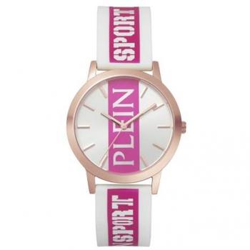 Plein Sport Legend White Quartz Watch for Women