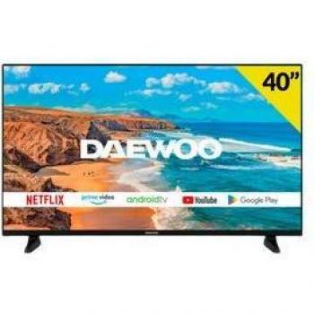 Televisor Smart TV Daewoo 40DM62FA 40'' Full HD DLED Android 11 E negro
