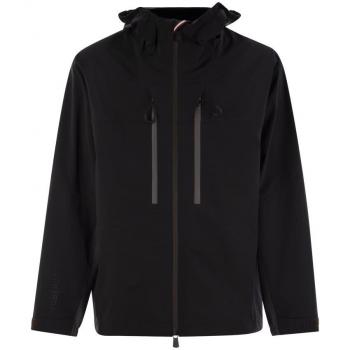 Moncler Grenoble Men's Orden - Hooded Shell Jacket in Black | Size 2 | J20971A00001, Moncler Light Jackets, male, Black, Size: M Black Technical Nylon Jacket