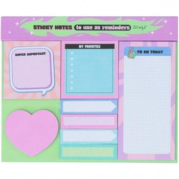 Notas Adhesivas Mr.Wonderful: Sticky Notes to Use as Reminders