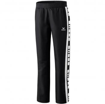 Erima – Pantalón de presentación Sports 5 Cubes, todo el año, mujer, color Negro - negro/blanco, tamaño 36 [DE 34]
