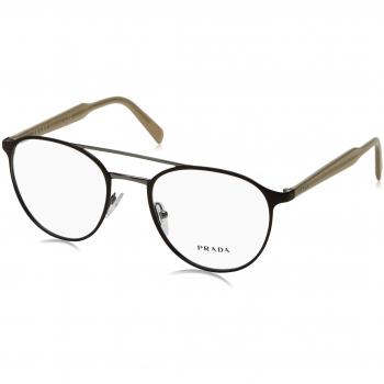 Prada 0PR 60TV, Monturas de Gafas para Hombre, Matte Brown, 51
